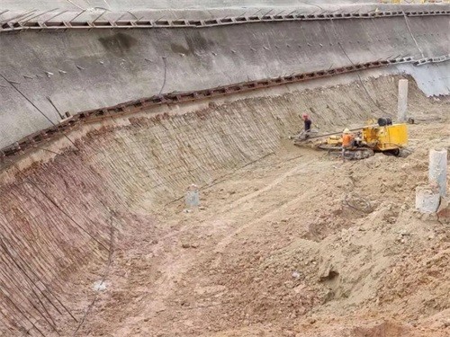 潼关基坑边坡加固